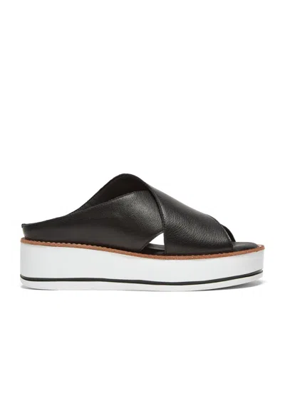 Silent D Women's Orelia Sandal In Black Leather