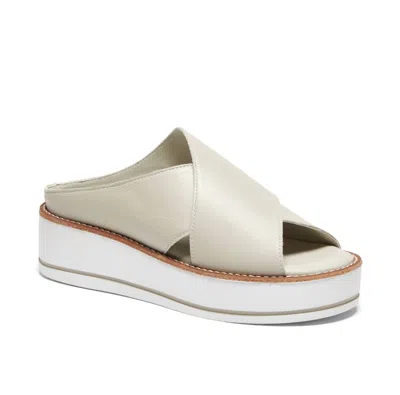 Silent D Women's Orelia Sandals In Stone Leather In White