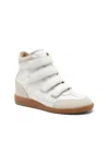 Silent D Women's Scarlett Wedge Sneaker In White In White