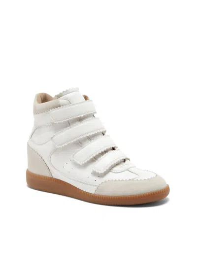 Silent D Women's Scarlett Wedge Sneaker In White