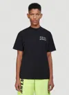Silent Sound Reflective Logo T-shirt In Black