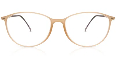 Silhouette 1562/30 6059 Men's Glasses Yellow Size 53 - Free Lenses - Blue Light Block Available
