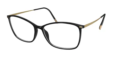 Silhouette 1598/75 Women's Glasses, Black, Size 53