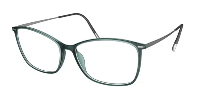 Silhouette 1598/75 Women's Glasses, Green, Size 53
