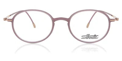 Silhouette 2924/75 4020 Occhiali Da Vista Purple Per Uomo (solo Montatura)