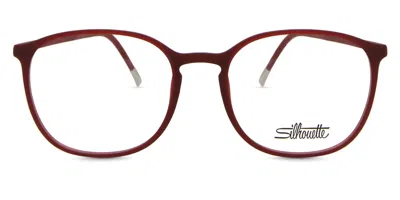 Silhouette 2935/75 Men's Glasses, Red, Size 51