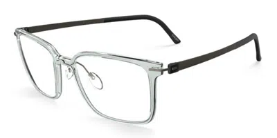 Silhouette 2937/75 6560 Occhiali Da Vista Argentati Per Uomo (solo Montatura)