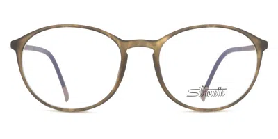 Silhouette 2940/75 9310 Occhiali Da Vista Tartarugatishell Per Uomo (solo Montatura) In Gray