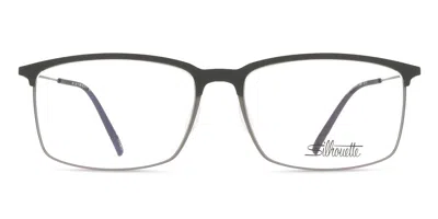 Silhouette 2947/75 Men's Glasses, Black, Size 54