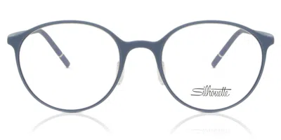 Silhouette 2953/75 Men's Glasses, Blue, Size 49