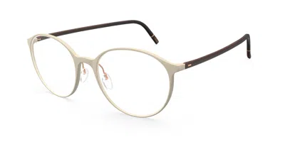 Silhouette 2953/75 Men's Glasses, White, Size 51