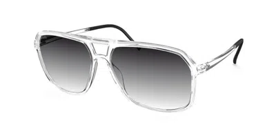 Silhouette 4080/75 1010 Occhiali Da Sole Bianchi Per Uomo In White