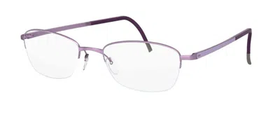 Silhouette 4453/40 Women's Glasses, Purple, Size 50