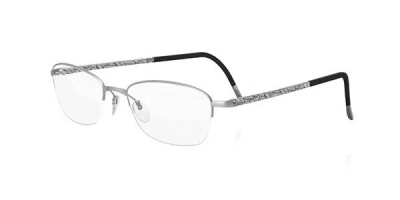 Silhouette 4453/40 Women's Glasses, Silver, Size 50