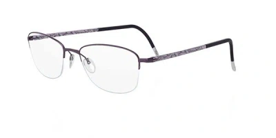 Silhouette 4492/40 Women's Glasses, Purple, Size 50