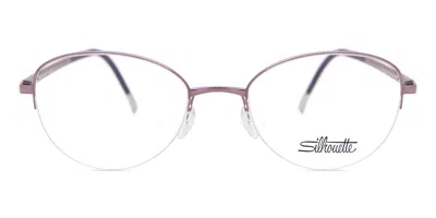 Silhouette 4560/75 Women's Glasses, Purple, Size 53