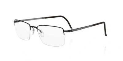 Silhouette 5457/60 Men's Glasses, Black, Size 53