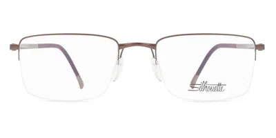 Silhouette 5457/60 Men's Glasses, Brown, Size 51