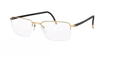 Silhouette 5457/60 Men's Glasses, Gold, Size 51