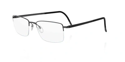 Silhouette 5457/60 Men's Glasses, Silver, Size 51 In Gray