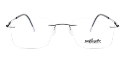 Silhouette 5521/70 Men's Glasses, Grey, Size 54 In Gray