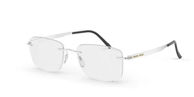 Silhouette 5537/gn 7000 Occhiali Da Vista Argentati Per Uomo (solo Montatura) In Silver