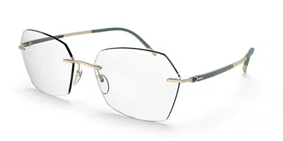 Silhouette 5540/io 8540 Occhiali Da Vista Oro Per Uomo (solo Montatura) In Gold