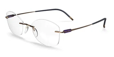 Silhouette 5561/la Men's Glasses, Gold, Size 54