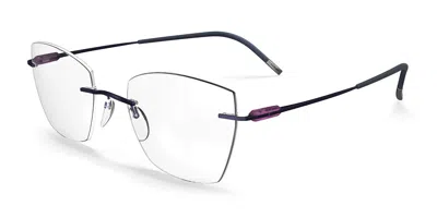 Silhouette 5561/la Men's Glasses, Red, Size 56