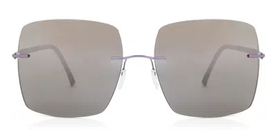 Silhouette 8191/75 4040 Women's Sunglasses Purple Size 60