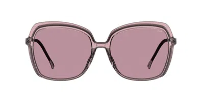 Silhouette Aventura 3193/75 4110 Occhiali Da Sole Purple Per Donna In Gray