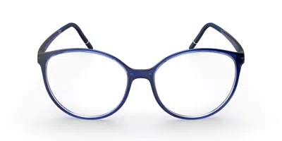 Silhouette Chiari Sky Fullrim 1622/75 4510 Occhiali Da Vista Blu Per Donna (solo Montatura)