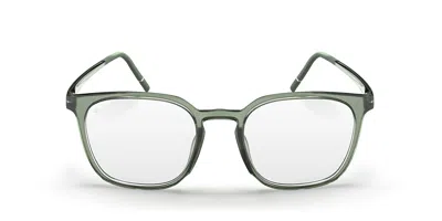Silhouette Chiari Sky Fullrim 2980/75 5010 Occhiali Da Vista Verdi Per Uomo (solo Montatura)