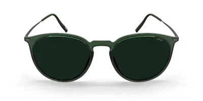 Silhouette Coronado Fullrim 4087/75 5560 Occhiali Da Sole Verdi Per Uomo In Green