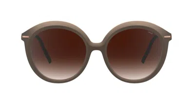 Silhouette Dora Three 3198/75 6030 Occhiali Da Sole Marroni Per Uomo In Brown