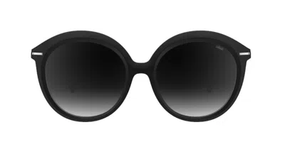 Silhouette Dora Three 3198/75 9000 Occhiali Da Sole Neri Per Uomo In Burgundy