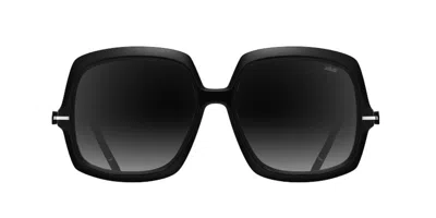 Silhouette Dora Two 3199/75 9000 Occhiali Da Sole Neri Per Uomo In Brown