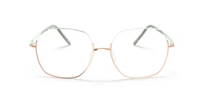 Silhouette Dynamic Dawn 4566/75 3580 Occhiali Da Vista Oro Per Donna (solo Montatura) In Gold