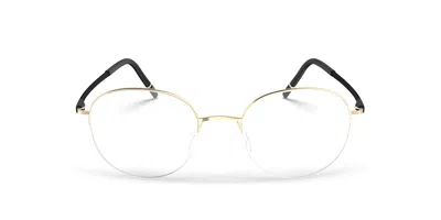 Silhouette Dynamic Dawn 5572/75 7580 Occhiali Da Vista Oro Per Uomo (solo Montatura) In Gold