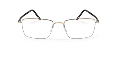 Silhouette Dynamic Dawn 5583/75 7680 Occhiali Da Vista Oro Per Uomo (solo Montatura) In Gold
