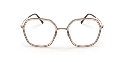 Silhouette Dynamics Colorwave Contour Fullrim 4569/75 3530 Occhiali Da Vista Oro Per Donna (solo Montatura)