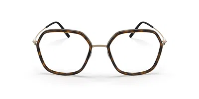 Silhouette Dynamics Colorwave Contour Fullrim 4569/75 7530 Occhiali Da Vista Oro Per Donna (solo Montatura)