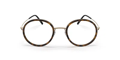 Silhouette Dynamics Colorwave Contour Fullrim 5582/75 7530 Occhiali Da Vista Oro Per Donna (solo Montatura)