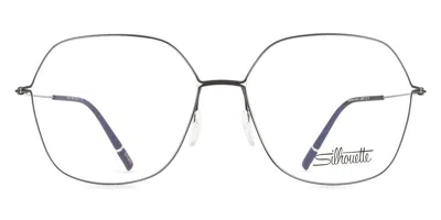 Silhouette Dynamics Colorwave Fullrim 4549/75 9040 Occhiali Da Vista Neri Per Donna (solo Montatura) In Black