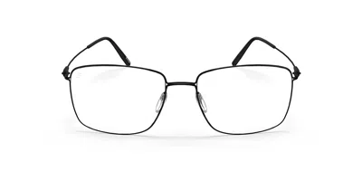 Silhouette Dynamics Colorwave Fullrim 5576/75 9140 Occhiali Da Vista Neri Per Uomo (solo Montatura) In Black