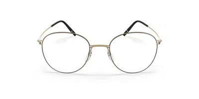 Silhouette Dynamics Colorwave Fullrim 5577/75 7530 Occhiali Da Vista Oro Per Uomo (solo Montatura)