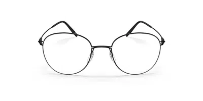Silhouette Dynamics Colorwave Fullrim 5577/75 9140 Occhiali Da Vista Neri Per Uomo (solo Montatura) In Black