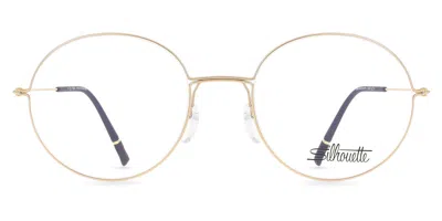 Silhouette Dynamics Colorwave Fullrim 5578/75 7530 Occhiali Da Vista Oro Per Uomo (solo Montatura)