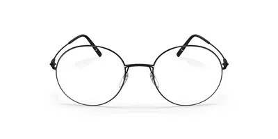 Silhouette Dynamics Colorwave Fullrim 5578/75 9040 Occhiali Da Vista Neri Per Uomo (solo Montatura) In Black