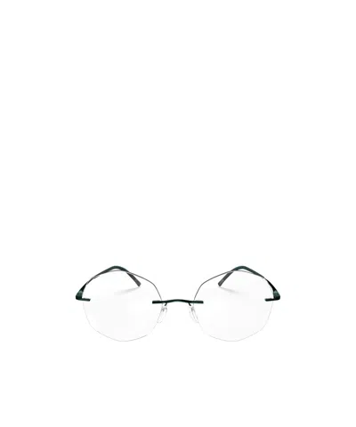 Silhouette Frameless Flat Mirror In White